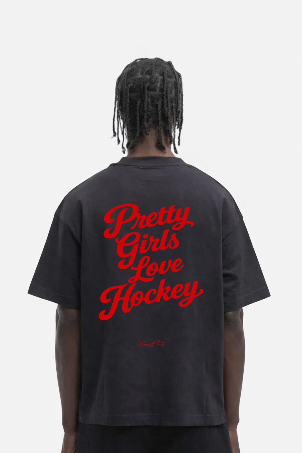 Oversized Shirt Pretty Girls Love Hockey