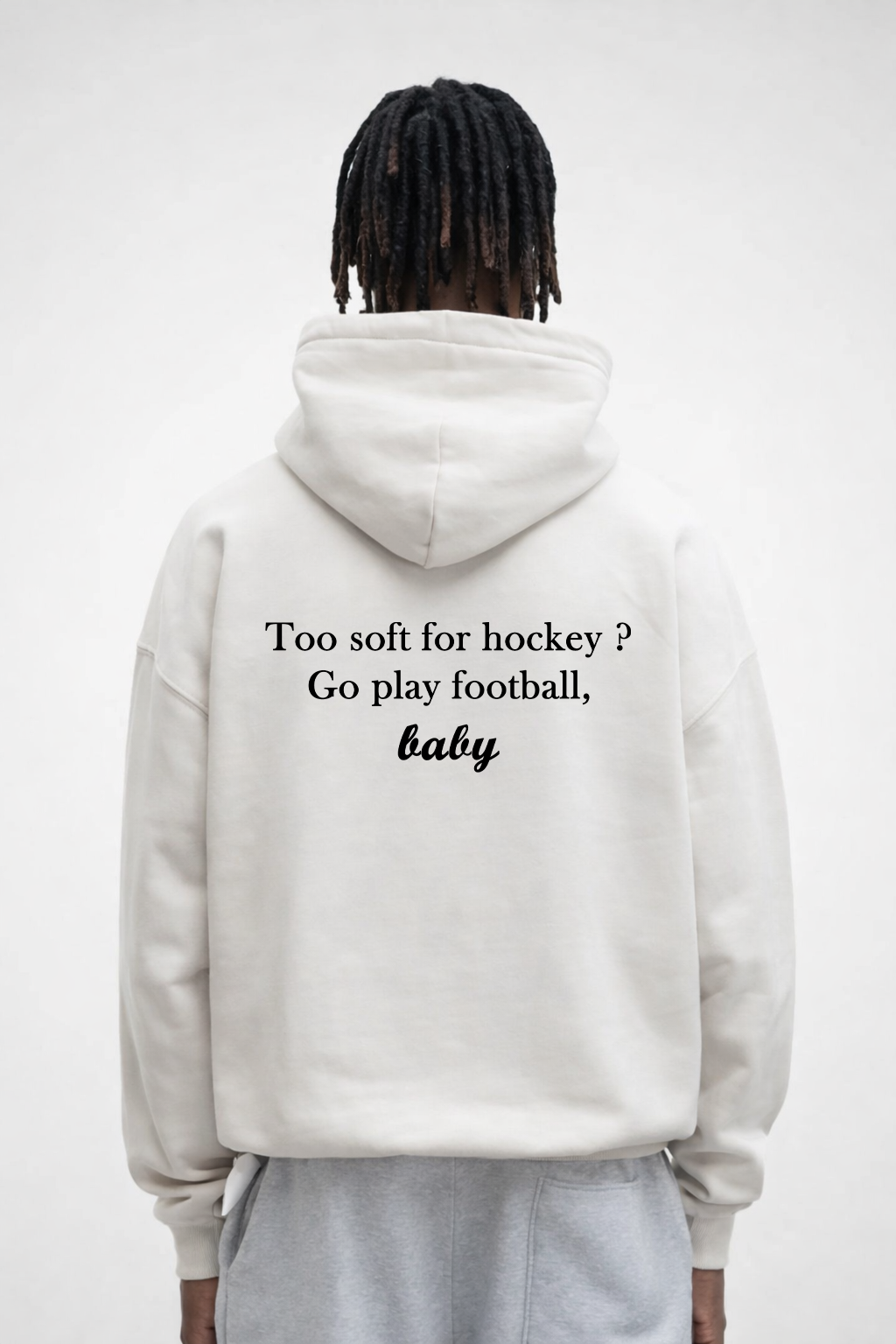 Oversized Hoodie Too soft for hockey ?
