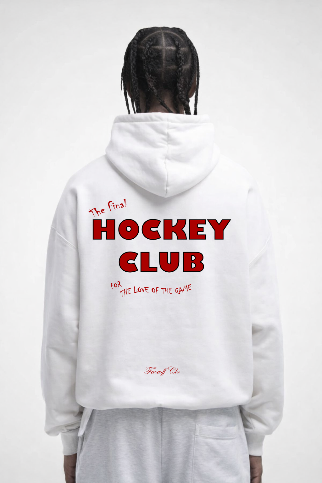 Oversized Hoodie HOCKEY CLUB
