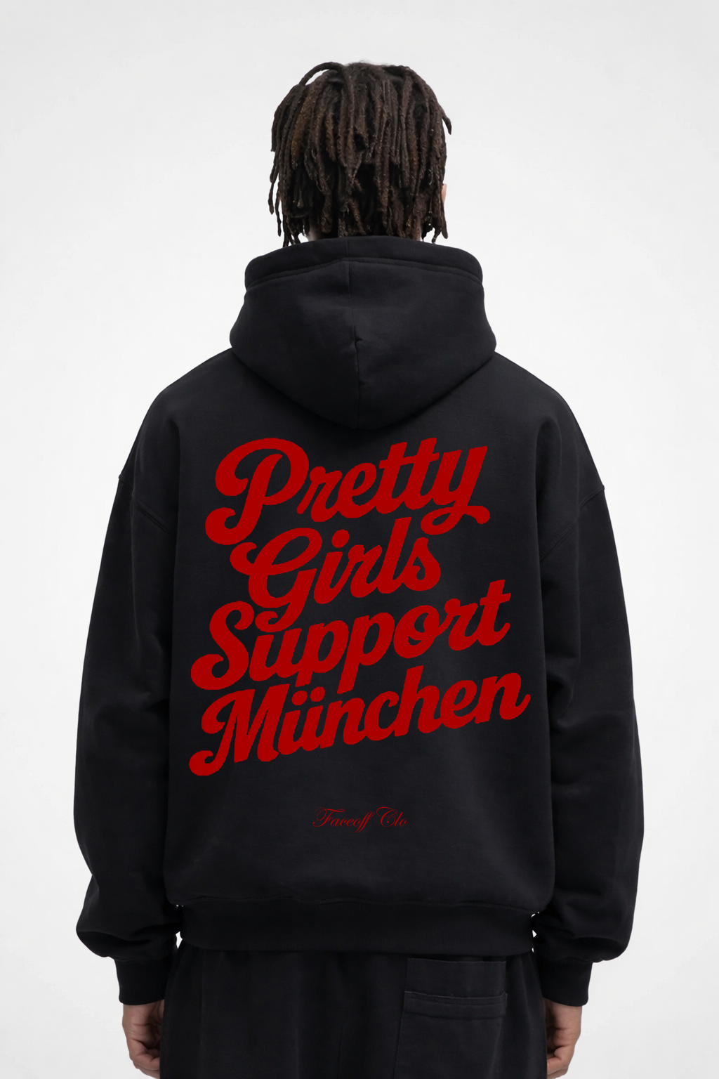 Oversized Hoodie Pretty Girls Support München