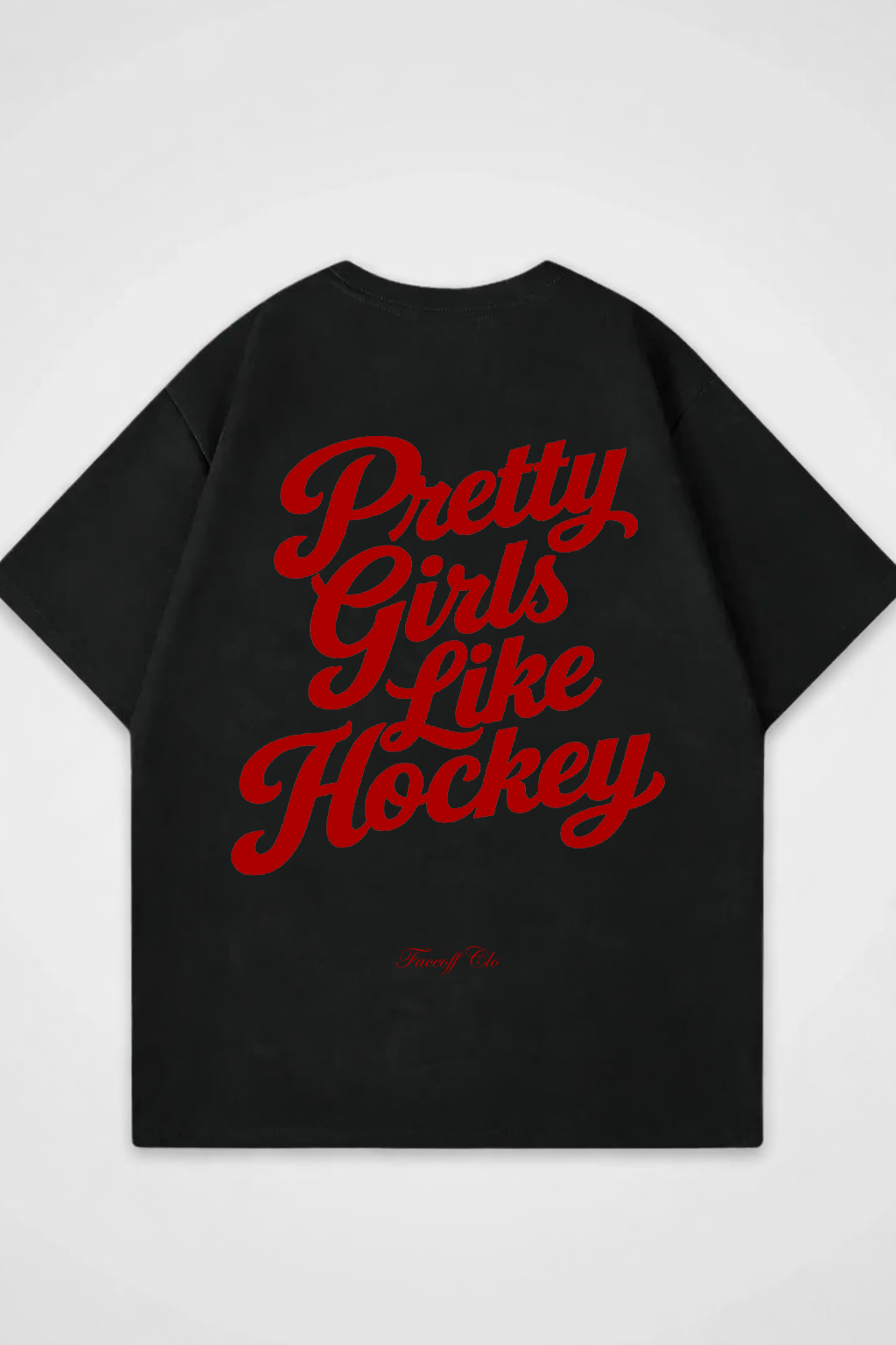 Oversized Shirt Pretty Girls Like Hockey