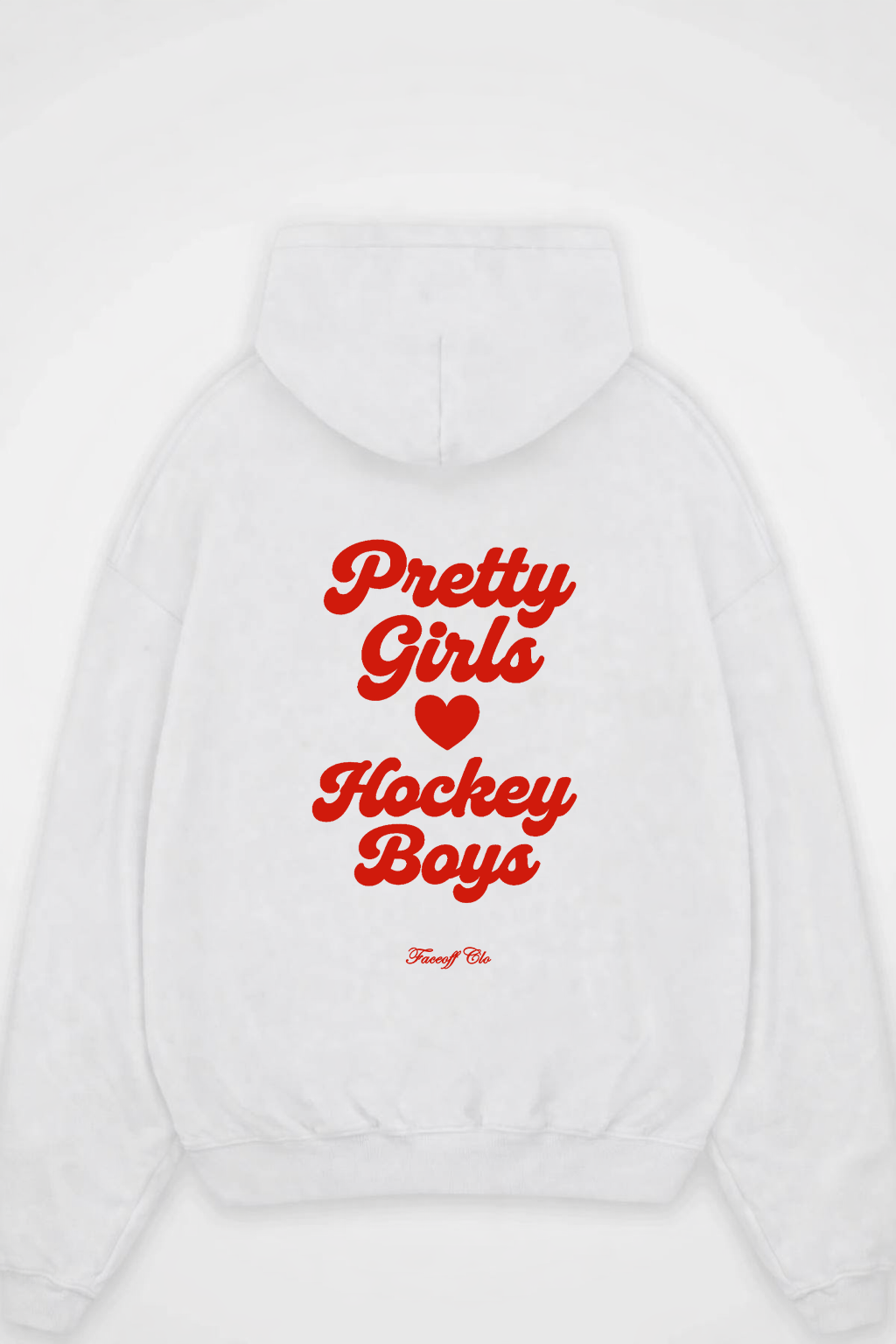 Oversized Hoodie Pretty Girls L Hockey Boys