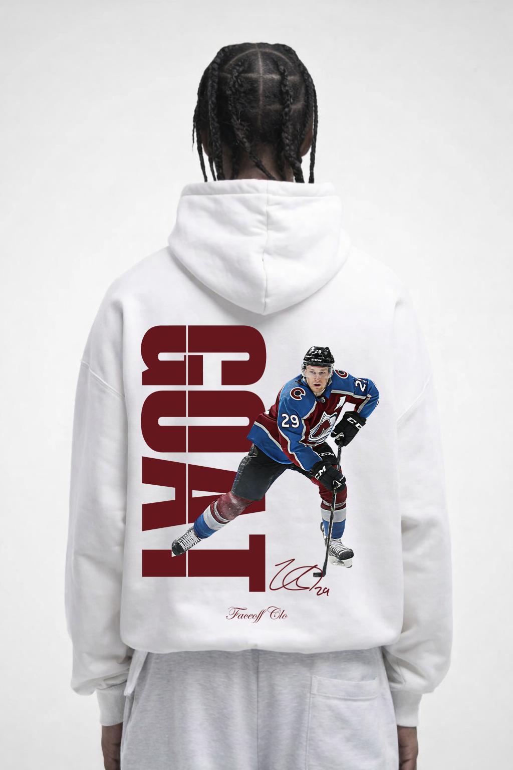 Oversized Hoodie Mac Kinnon GOAT