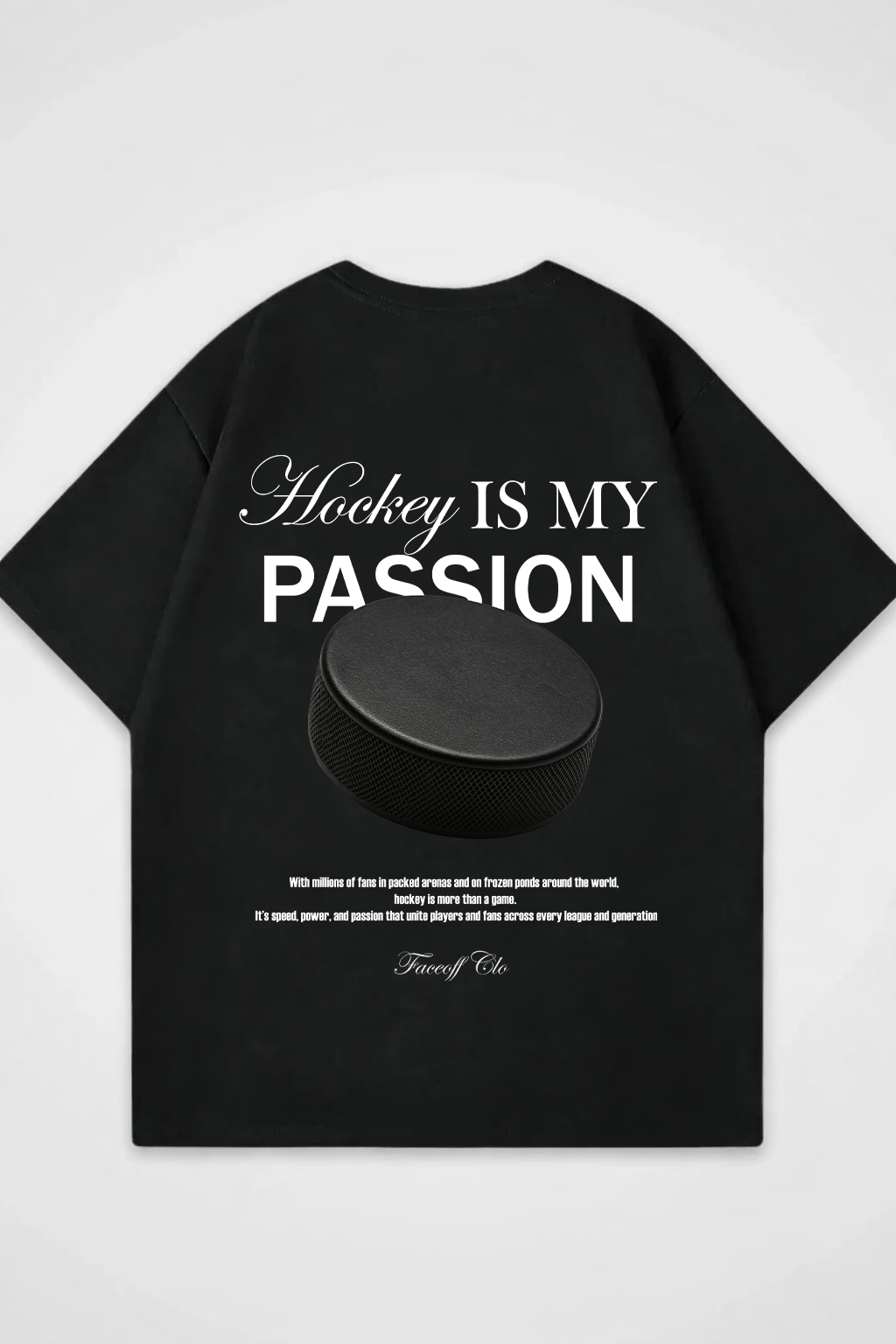 Oversized Shirt Hockey Is My PASSION