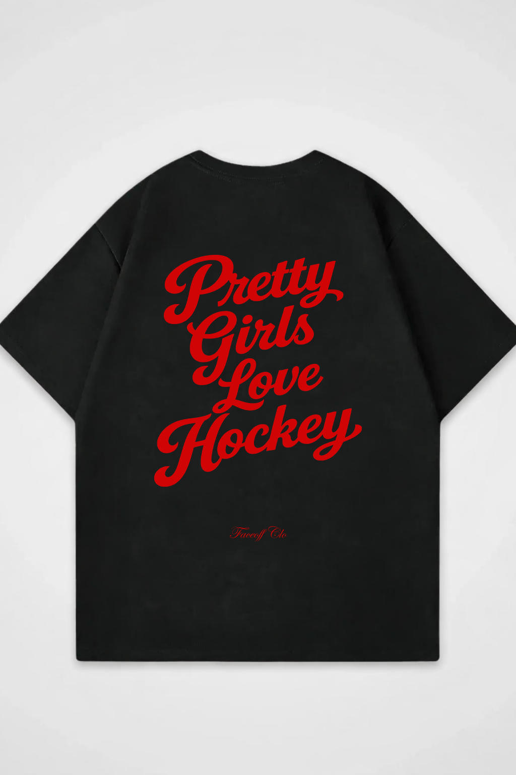 Oversized Shirt Pretty Girls Love Hockey