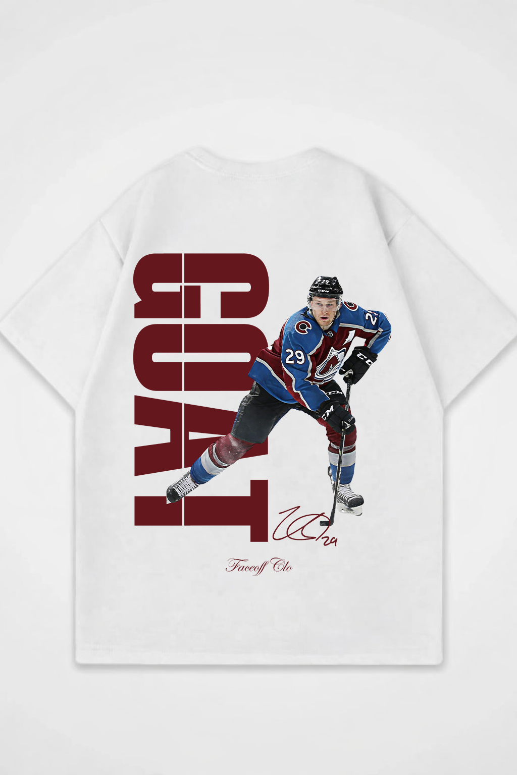 Oversized Shirt Mac Kinnon GOAT