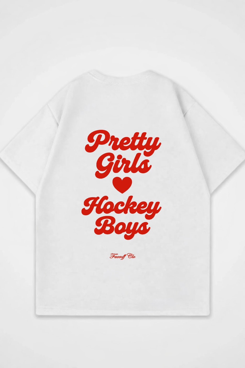 Oversized Shirt Pretty Girls L Hockey Boys