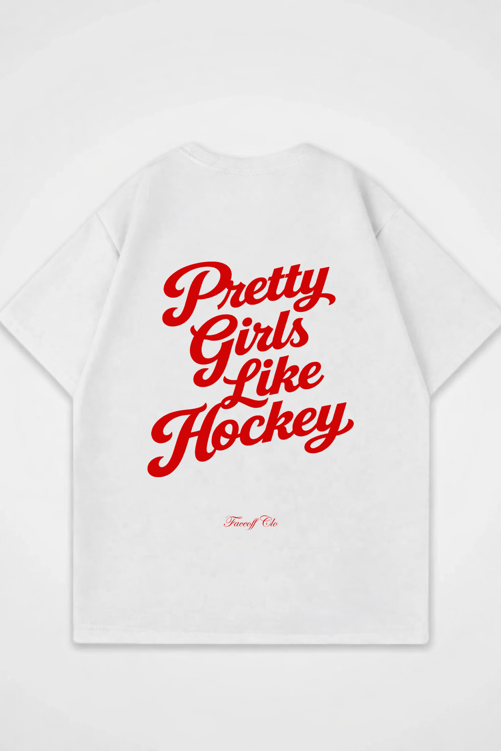 Oversized Shirt Pretty Girls Like Hockey