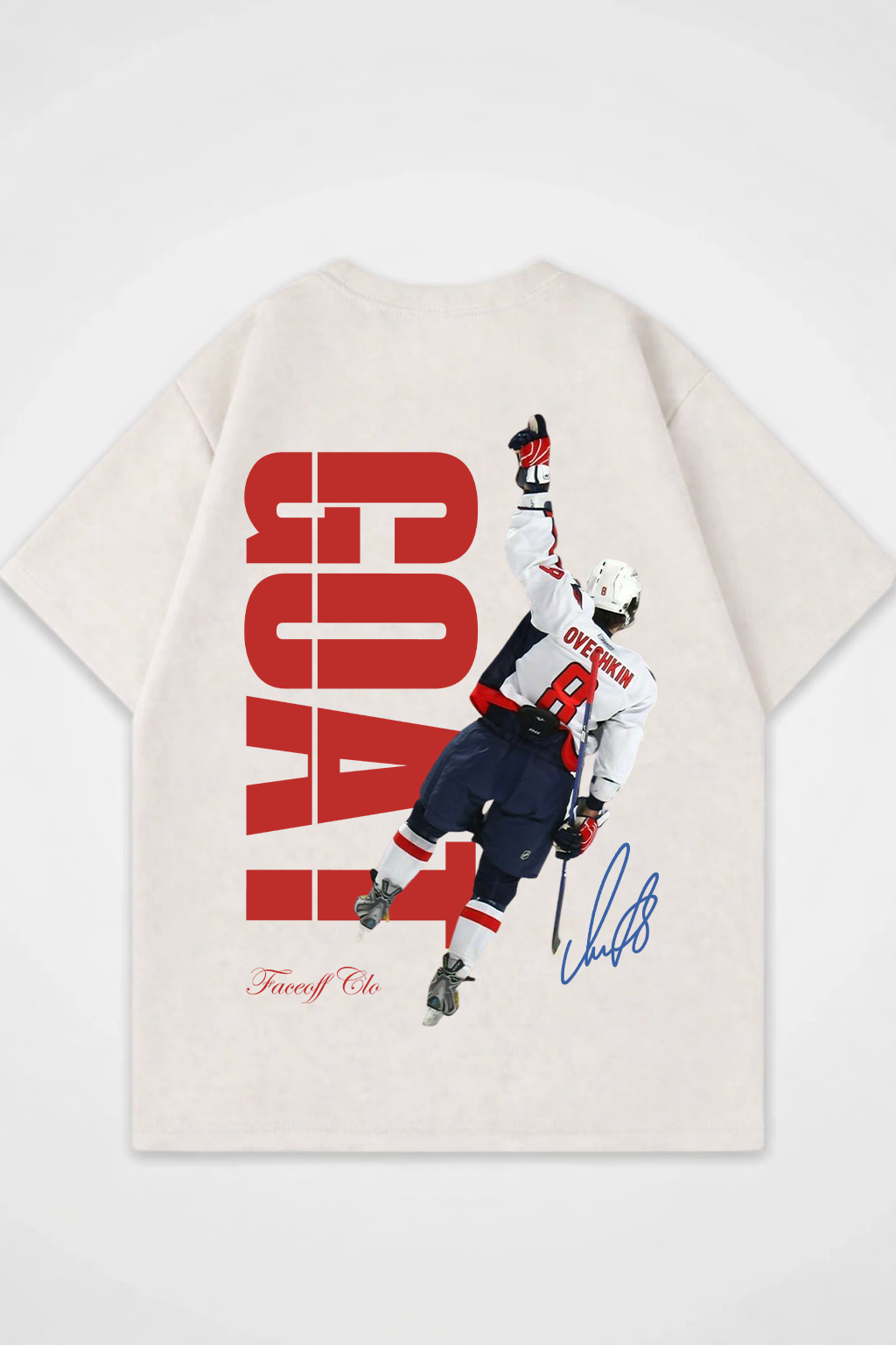 Oversized Shirt Ovechkin GOAT