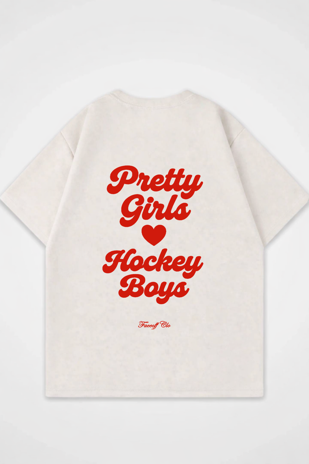 Oversized Shirt Pretty Girls L Hockey Boys