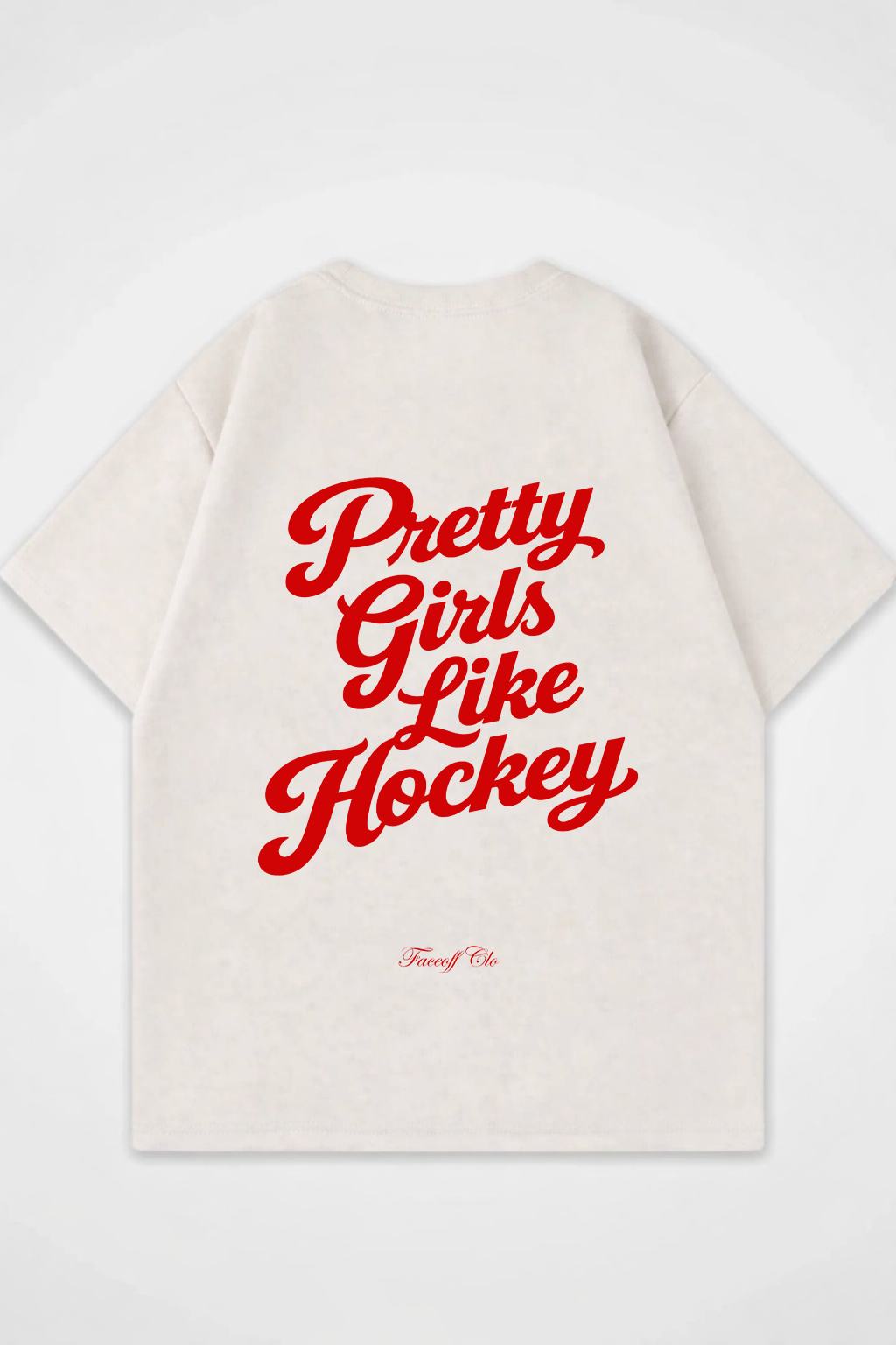 Oversized Shirt Pretty Girls Like Hockey